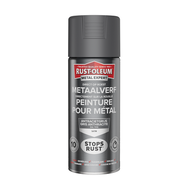 Rust-oleum 1071332 - metaalverf -zg -ral7016 -400mldirect op roest | 1 stuks