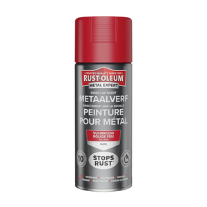 Rust-oleum 1071344 - metaalverf -hg -ral3000 -400mldirect op roest | 1 stuks