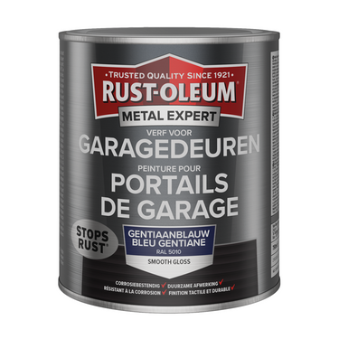 Rust-oleum 1071357 - verf garagedeur-ral 5010-750mlmetal expert | 1 stuks