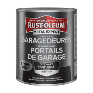 Rust-oleum 1071359 - verf garagedeur-ral 9005-750mlmetal expert | 1 stuks