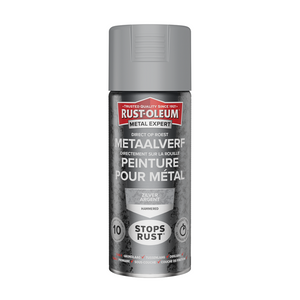 Rust-oleum 1071372 - hamerslag - zilver - 400ml direct op roest - metaalverf | 1 stuks