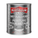 Rust-oleum 1071373 - hamerslag - zilver - 750ml direct op roest - metaalverf | 1 stuks