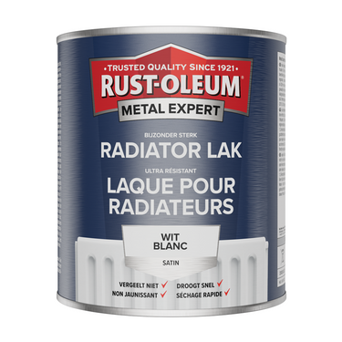 Rust-oleum 1071386 - radiatorlak - zg- wit -750ml | 1 stuks