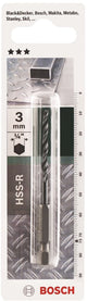 Bosch hss-r metaalboor - zeskant - 3 mm