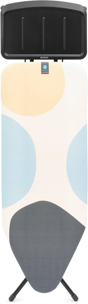 Brabantia perfect flow strijkplank c - voor stoomgenerator - 124 x 45 cm - spring bubbles