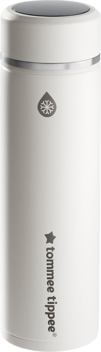 Tommee tippee goprep formula voedingsbereider, bereidt de perfecte flesvoeding in 2 minuten, draagbaar, koele fles met led digitale temperatuurweergave