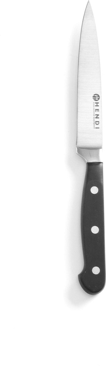 Hendi keukenmes – vlijmscherp – corrosiebestendig – ergonomisch handvat – 240mm – zwart