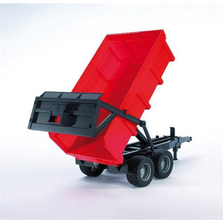 Load image into Gallery viewer, Bruder aanhanger rood
