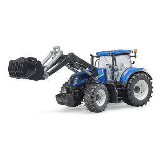 ギャラリービューアに画像をロードする, Bruder tractor new holland t7.315 met frontlader
