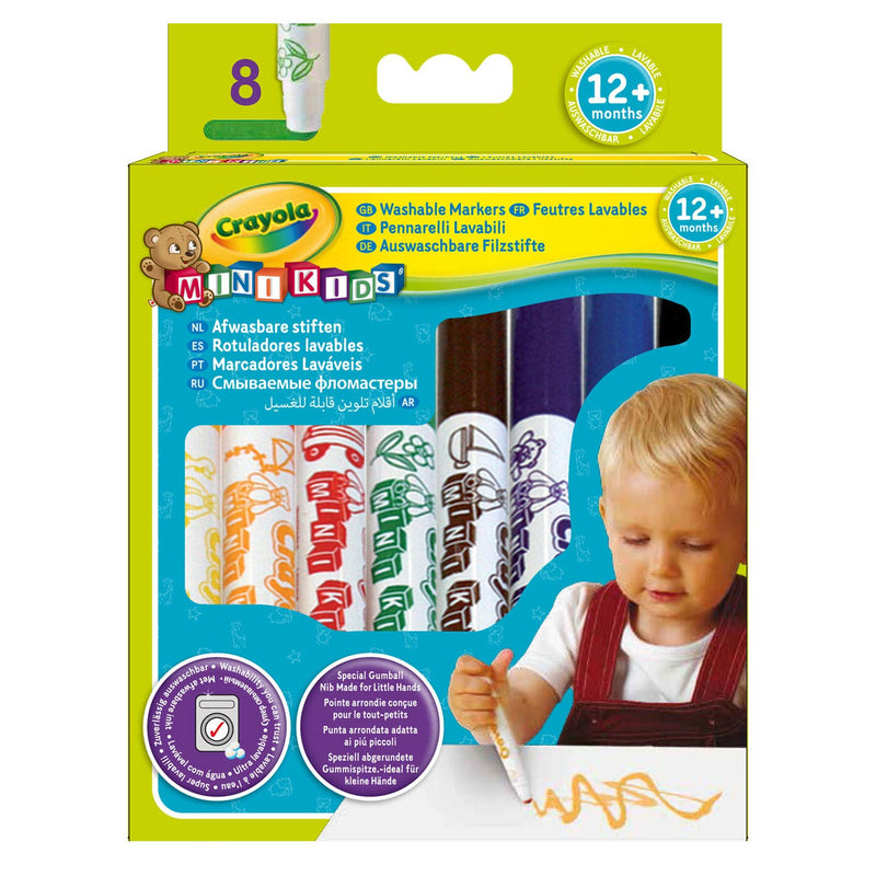 Load image into Gallery viewer, Crayola mini kids - viltstiften, 8st.
