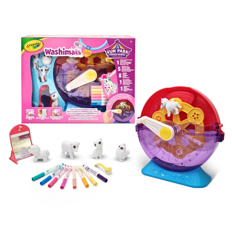 Afbeelding laden in galerijviewer, Crayola Washimals Carnaval Draaimolen
