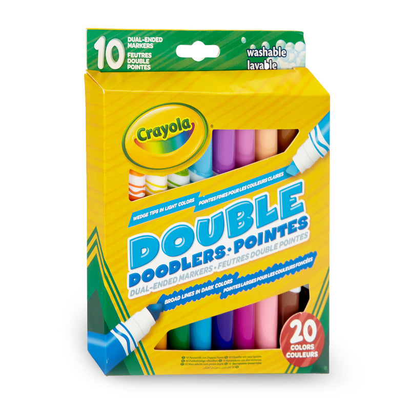 Load image into Gallery viewer, Crayola dubbelzijdige viltstiften, 10st.
