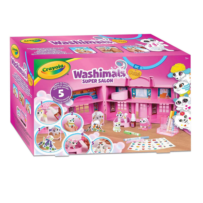 Afbeelding laden in galerijviewer, Crayola Washimals Pets Super Salon
