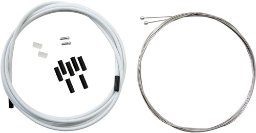 Contec derailleurkabel set shift+ ct shift+ set stainless 1,1mx2275 mm white