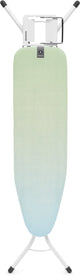 Brabantia strijkplank a - voor strijkijzer - 110 x 30 cm - soothing sea