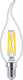 Philips led philips master led e14 gebogen-tip kaars filament helder 3.4w 470lm - 922-927 dim to warm | beste kleurweergave - dimbaar - vervangt 40w