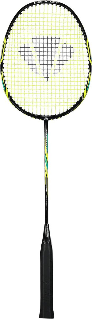 Carlton - tru storm fs 2000- black silver yellow green blue green- badminton racket