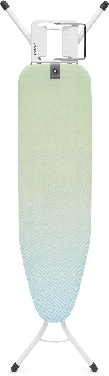 Brabantia strijkplank a - voor strijkijzer - 110 x 30 cm - soothing sea