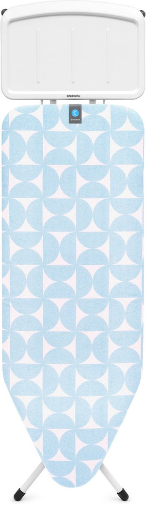 Brabantia strijkplank c - voor stoomgenerator - 124x45cm - fresh breeze