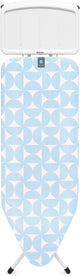 Brabantia strijkplank c - voor stoomgenerator - 124x45cm - fresh breeze