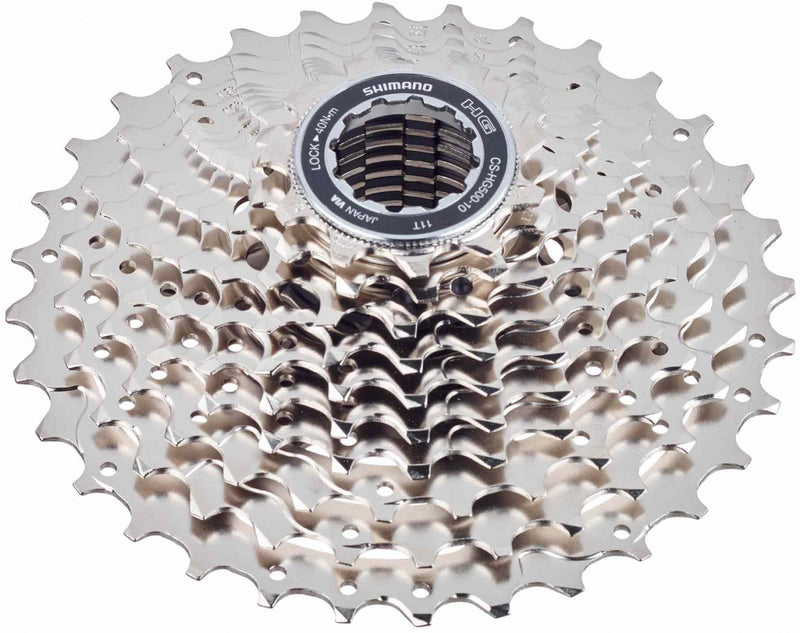 Load image into Gallery viewer, Shimano cassette 10 speed cs-hg500 12-28t - zilver (werkplaatsverpakking)
