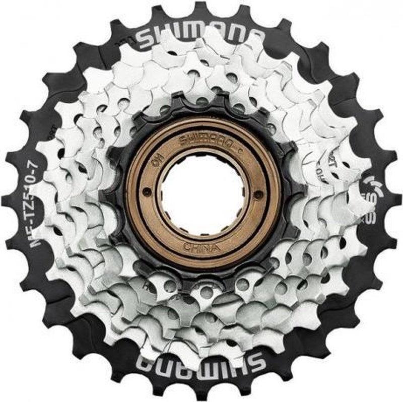 Load image into Gallery viewer, Shimano freewheel 7 speed mf-tz510 14-34t
