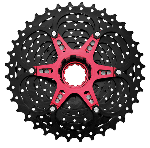 SunRace cassette 10V 11-36 CSMX0 zwart