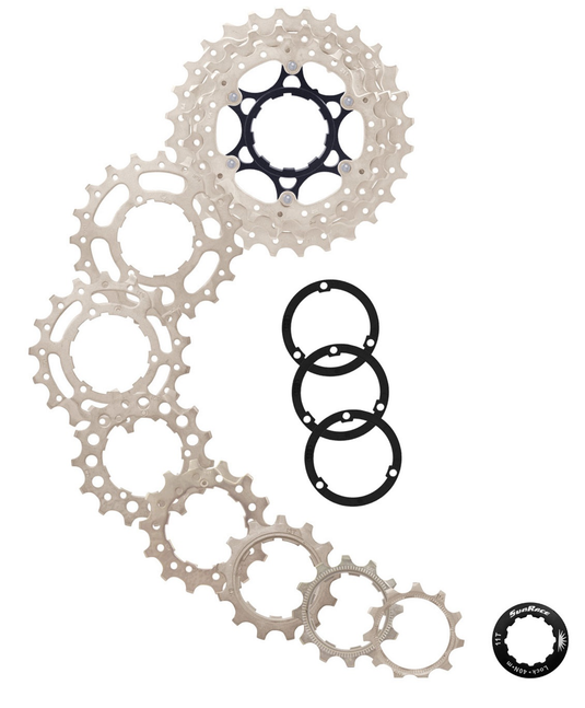 SunRace cassette 10V 11-32 CSRS0 metallic silver
