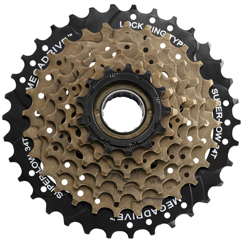 Sunrace freewheel 7 speed mfm300 14-34t zwart