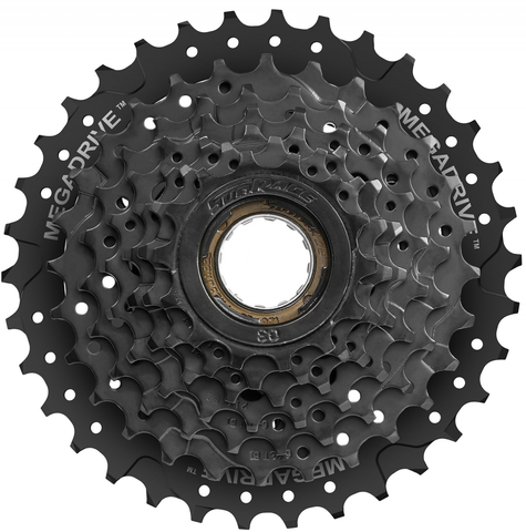 Sunrace freewheel 7 speed mfm300 14-34t zwart