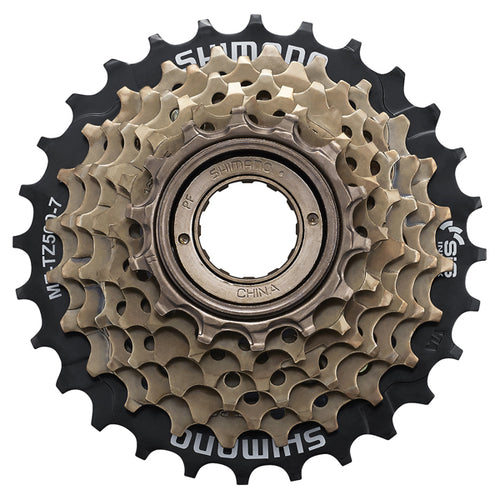MF-TZ500 freewheel 7 speed 14-28 tands zwart