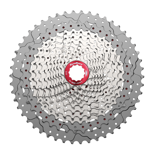 SunRace cassette 11V 11-51 CSMX80 metallic silver