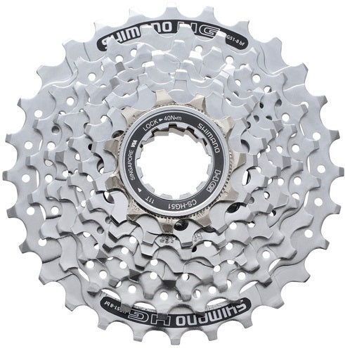 Cassette 8 speed Shimano Alivio HG51 11-30T (Werkplaatsverpakking)