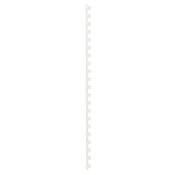 Bindruggen gbc plastic a4 8mm wit capaciteit 45vel