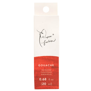 American crafts • paper fashion gouache verf 20ml red bloom