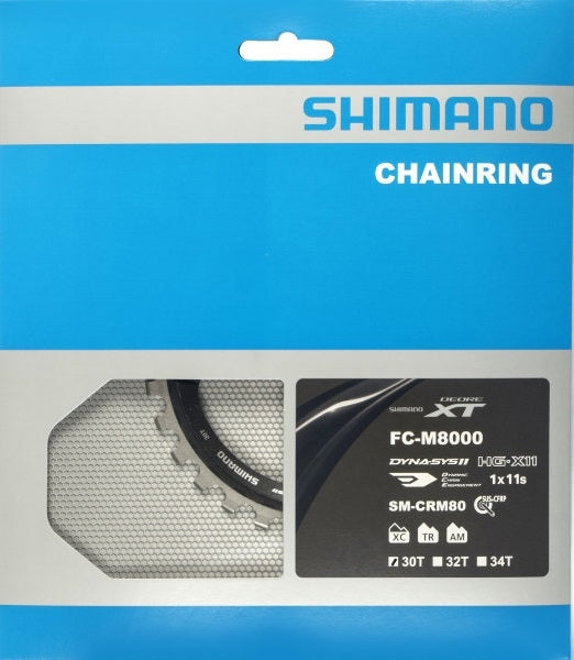 Kettingblad 30T Shimano XT FC-M8000 FC-M8020 enkel blad