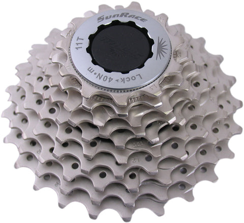 SunRace cassette 10v 11-25T metallic silver