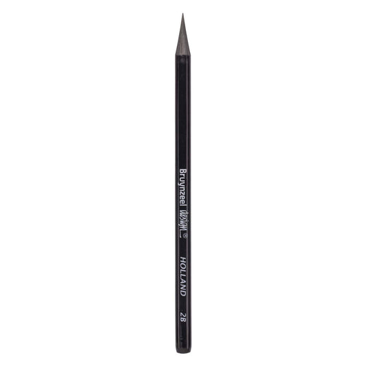 Bruynzeel design grafietstift 2b - 12st.
