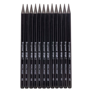 Bruynzeel design grafietstift 4b - 12st.