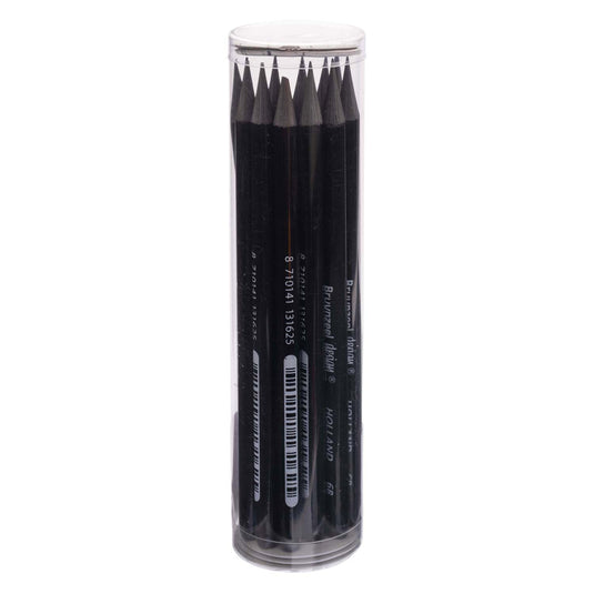 Bruynzeel design grafietstift 6b - 12st.