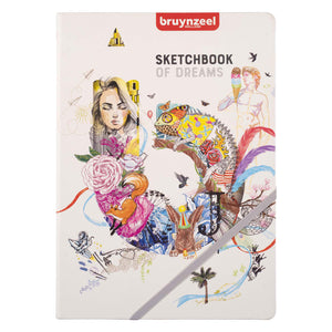 Bruynzeel creatives schets notitieboek a4 140 g m² 80 vellen
