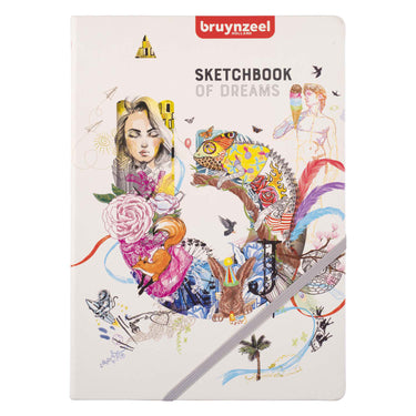Bruynzeel creatives schets notitieboek a4 140 g m² 80 vellen