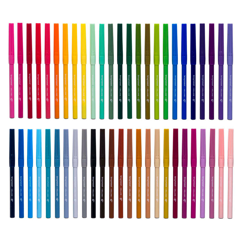 Load image into Gallery viewer, Bruynzeel viltstiften set, 50 kleuren
