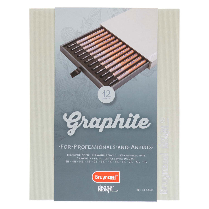 Load image into Gallery viewer, Bruynzeel design graphite box 12 stuks
