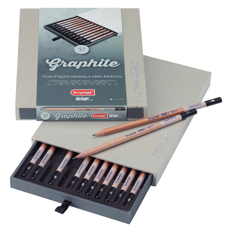 Load image into Gallery viewer, Bruynzeel design graphite box 12 stuks
