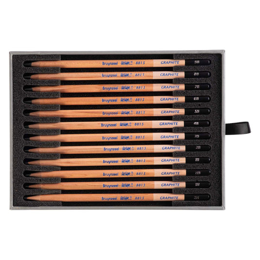 Bruynzeel design graphite box 12 stuks