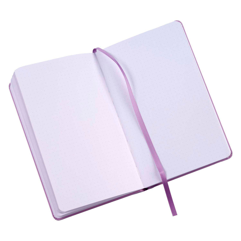 Load image into Gallery viewer, Bruynzeel bullet journal lila, 13x21cm, 140 g m 64 vellen
