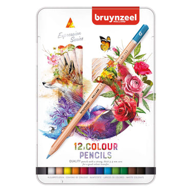 Bruynzeel kleurpotloden 12st expression voor volwassenen