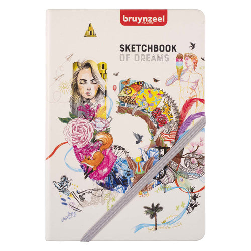 Bruynzeel creatives schets notitieboek a5 140 g m 80 vellen