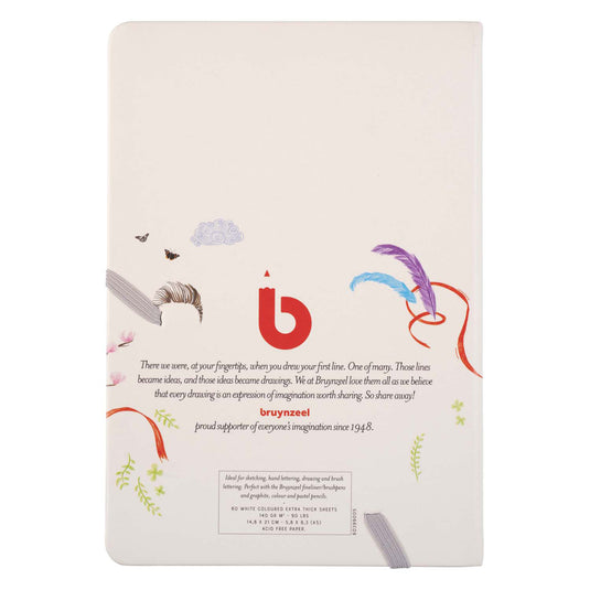Bruynzeel creatives schets notitieboek a5 140 g m 80 vellen